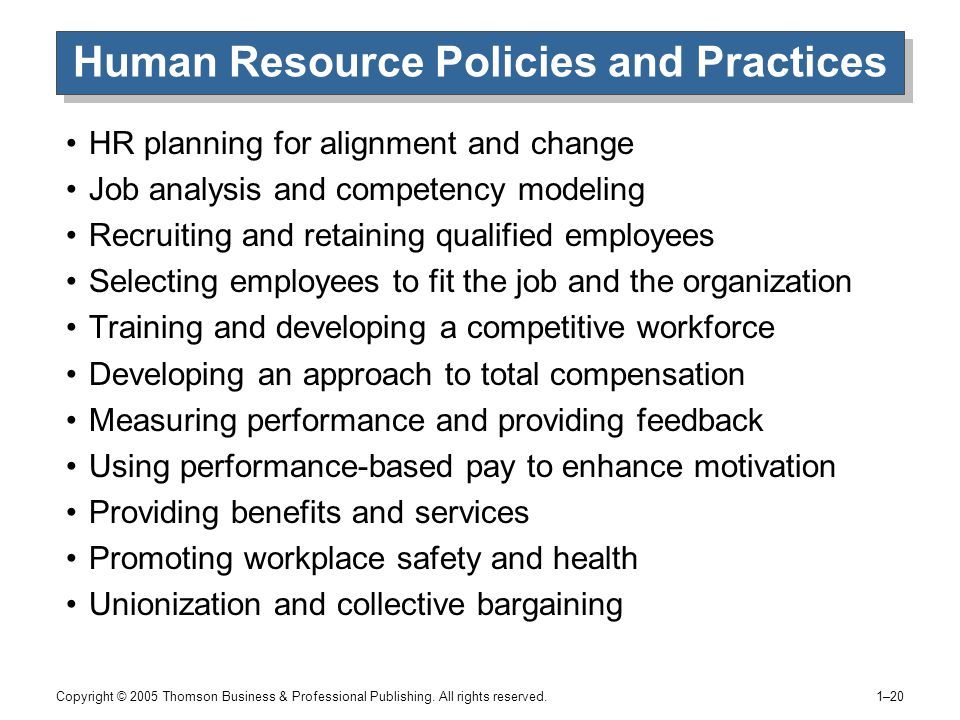 10-essential-hr-policies-and-procedures