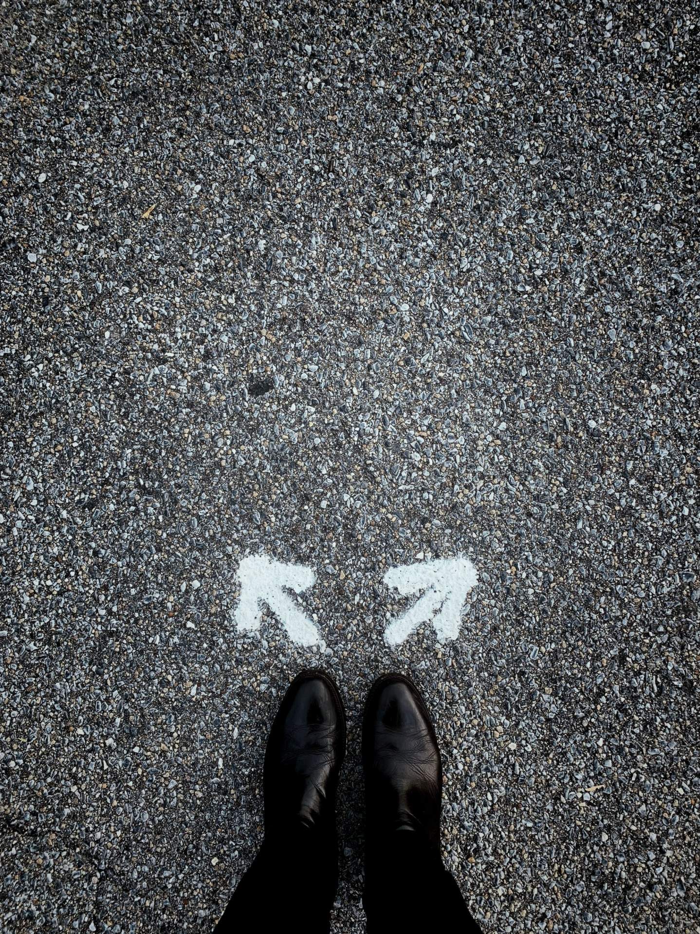 Person deciding whether to go left or right - Should You Shift or Change Your Career?