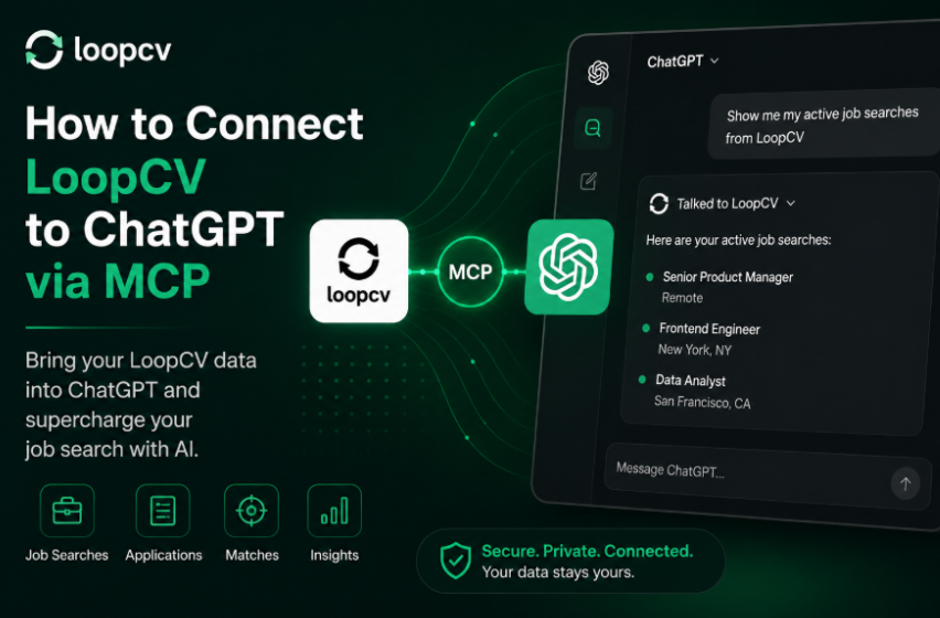 Loopcv Alternative How to Connect LoopCV to ChatGPT via MCP