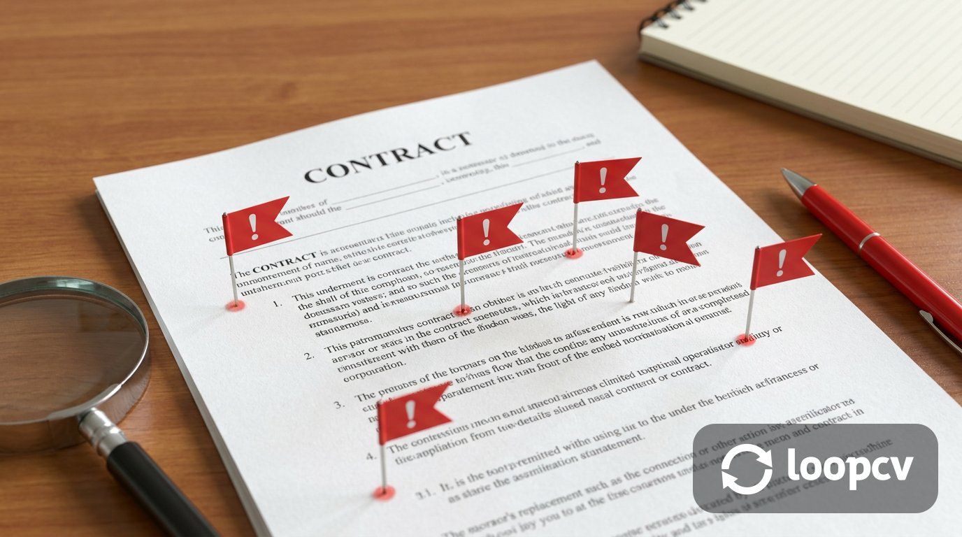 Recontract Employment Contract Red Flags: Negotiate, Probe, or Walk Away